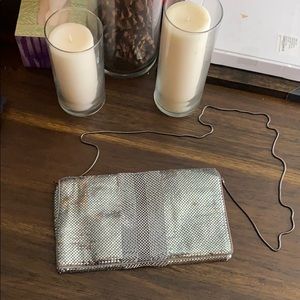 🌺New Bcbg MaxAzria Gunmetal clutch/Crossbody